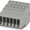 COMBI jack, push-in connection, 0.14-4.0 mm², 6 pole, 24 A, 6 kV, gray, 3000660
