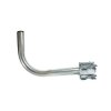 Uchwyt antenowy balkonowy kolanowy prawy 60 cm DPM ocynkowany