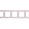 Karo Ramka Pięciokrotna Do Łączników Ip44 Ecru Perłowy Rh-5S/42