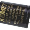 Kondensator 22000μF 40V dc Montaż na płytce drukowanej KEMET 40 x 55mm