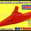 Krokodylek pomiarowy 32A | czerwony