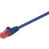 Kabel Patchcord CAT 6 U/UTP RJ45/RJ45 2m niebieski