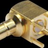 100024863 SMB angled connector print gold-plated