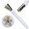 Kabel instalacyjny YDY 5x4mm2 biały 450/750V drut Elektrokabel