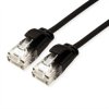 ROLINE UTP Data Center Patch Cord Cat.6A (Class EA), LSOH, bardzo cienki, czarny, 5 m