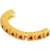 TruComponents 40982 Pre-printed Cable marker 4 OD 3-3.60mm