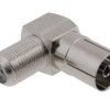 VITALCO KĄTOWY ADAPTER GNIAZDO F GNIAZDO TV