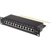 Renkforce RF-4533992 patch panel CAT 6 10 inch 1U network 254mm equipped