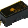 DIP switche, Off-On, 1 pole, straight, 100 mA/6 VDC, CHS-01TB