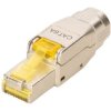 Wtyk Beznarzędziowy Rj45 8P8c Kat.6A Ekranowany Ftp Stp 10Gb/S Poe++ Digitus
