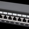 720915 Patch panel, 12-port, Cat.6a