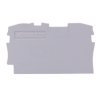 2002-1291 WAGO 2-Way End Intermediate Plate 2001-120x & 2002-120x