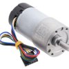 Pololu 70:1 Metal Gearmotor 37Dx70L mm with 64 CPR Encoder (Helical Pinion)