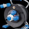 22176 Xperts camping cable reel with powerlight, 25 m