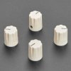 Adafruit Cream Micro Potentiometer Knob - 4 pack