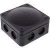 Wiska 10060580 Junction box (L x W x H) 85 x 85 x 51 mm Black IP66/IP67