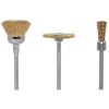 Donau 1671 Elektronik Brass Brushes 3pieces Medium Shank 2.35mm