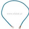Linka uziemiająca 6mm2 650mm niebieska