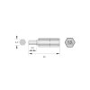 Bity Bernstein Tools for Electronics 6-HX40-25 6-HX40-25 C 6.3 6 szt.