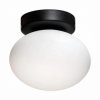Lampa sufitowa OMI kolor Czarny, szklany klosz, źródło 1*G9 - 1188 Zuma Line