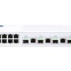 Qnap QSW-M408-4C, 8x 1GbE, 4x combo 10GbE SFP+/RJ45, managed switch