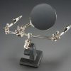 Helping Third Hand Magnifier W/Magnifying Glass Tool (MZ101)