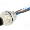 Złącze M12 gniazdo PIN 5 męskie Micro-Change 250V proste 1200110035