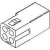 Obudowa złącza 4-pinowe 2-rzędowe raster: 5.03mm Molex Żeński Montaż na kablu STANDARD .093