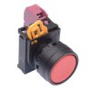 YW1B-M1E01R Red 22mm Momentary Push Button Switch NC IP65 IDEC