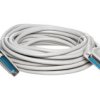 Kabel Przedłużający Lpt 1:1 Typ Dsub25/Dsub25, M/Ż Beżowy 10M Ak-610201-100-E