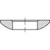 Podkładki sferyczne TOOLCRAFT TO-9979080 31 mm 56 mm stal 10 szt.