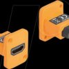 88001 D-type module, HDMI, female / female