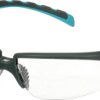 3M S2001SGAF-BGR Okulary ochronne z zabezpieczeniem przeciw zaparowaniu, z ochroną przeciw zarysowaniom turkusowy, szary