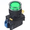 Kompletny układ przycisku SPST średnica wycięcia 22mm, montaż panelowy Idec