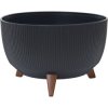 Siena Garden OSLO STRIPE LA960-82 Planter polipropylen antracytowy