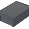 ABS enclosure, (L x W x H) 271 x 170 x 90 mm, graphite gray (RAL 7024), IP66, 96036334