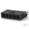 Listwa stykowa PCB 5-pinowe Micro MATE-N-LOK raster: 3 mm Pionowy 1-rzędowe TE Connectivity Płyta250 V W osłonie