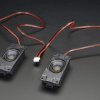 Adafruit Stereo Enclosed Speaker Set - 3W 4 Ohm