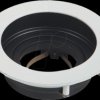 2013 Recessed ceiling ring, GU10, round, swivel, white/black