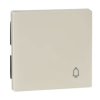 MERTEN Klawisz System M pojedynczy z oznaczeniem ''dzwonek'' kremowy MTN438844 SCHNEIDER ELECTRIC