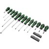 Sealey AK4370HV Premier GripMAX Screwdriver & Bit Set 33pc - Hi-Vis Green