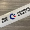 Laptop decoration sticker Whut?! MacOS - Commodore 64