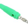Green 4mm Banana Test Plug Connector