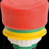 XA1E-BV3SG02TR Emergency stop button, 16 mm, E-Stop, 2 NO contacts, long solder