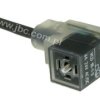 VCD 1B-1-3-226/5 M 2+2PE, 24V, rozstaw styków 8mm, LED + dioda przeciwprzepięciowa, przewód 3x0,5mm2, PUR, 5m, Lumberg 56837, EN