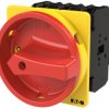 Main switch, rotary actuator, 3 pole, 63 A, (W x H x D) 87 x 102 x 128 mm, flush mounting, 031607