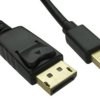Zespół cyfrowych kabli wideo i monitorowych 2m Męskie DisplayPort to Męskie DisplayPort Czarny