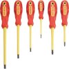 Proxxon Industrial 22630 Flex-Dot VDE Slotted/Phillips Screwdriver Set - 6 Piece