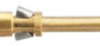 Pin contact, 2.5 mm², AWG 14, crimp connection, gold-plated, 1651660000