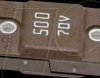 MGHV500 Automotive fuse, megaOTO, 70 Vdc, 500 A